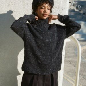 Nikki Chasin Funnel Neck Sweater